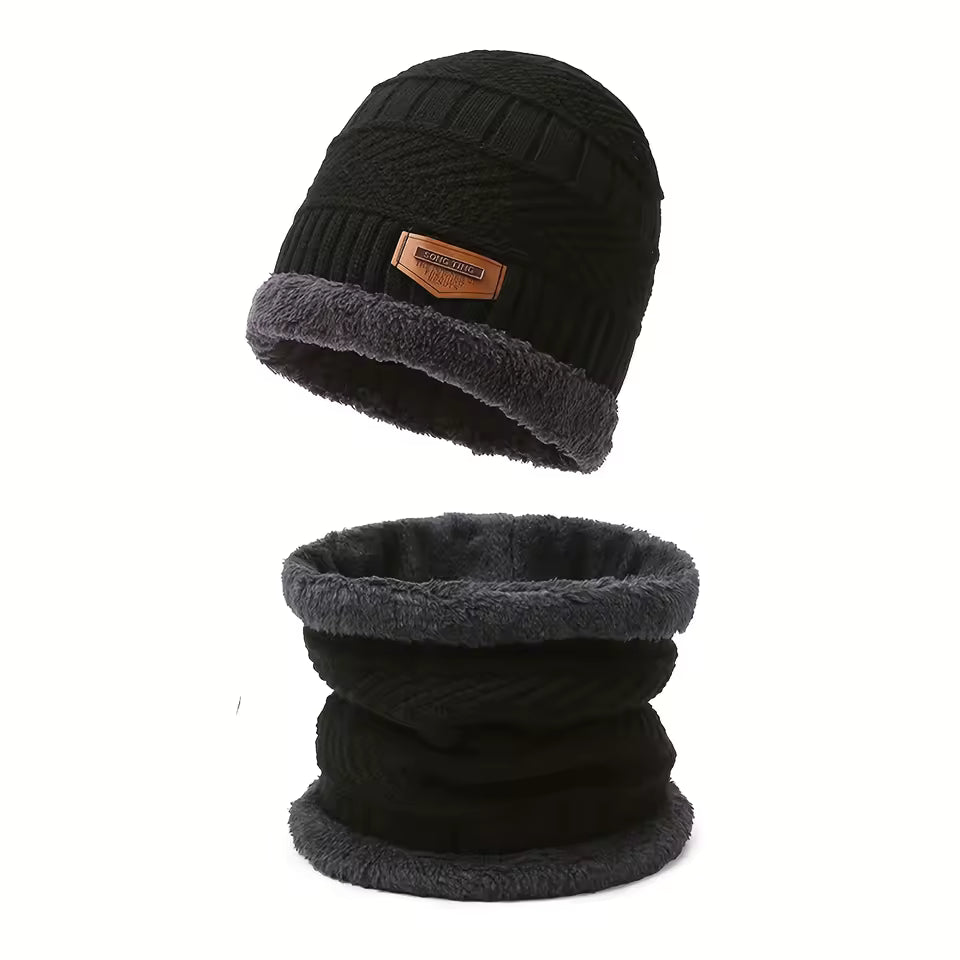 ❄️ Set Invernal Pro-Warm — Gorro y Cuello con Interior de Terciopelo 🔥