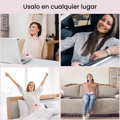 Cinturón Térmico Pro-Alivio: Masaje y Calor para Cólicos Menstruales🌸✨