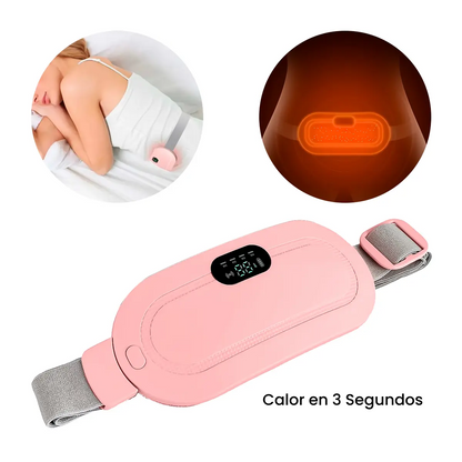 Cinturón Térmico Pro-Alivio: Masaje y Calor para Cólicos Menstruales🌸✨