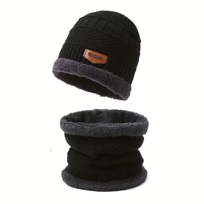 ❄️ Set Invernal Pro-Warm — Gorro y Cuello con Interior de Terciopelo 🔥