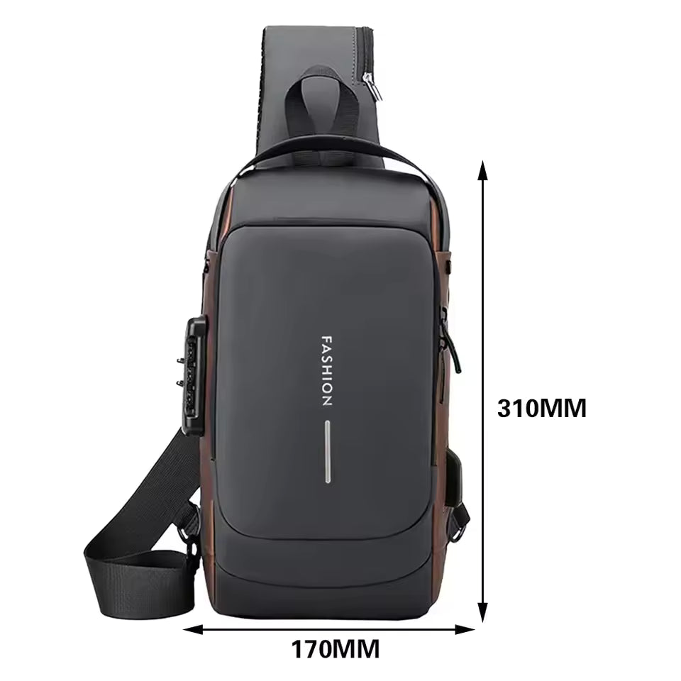 Bolso Antirrobo Pro-Shield: Seguridad Blindada y Estilo Urbano 🔒🛡️