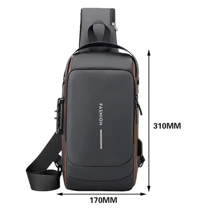 Bolso Antirrobo Pro-Shield: Seguridad Blindada y Estilo Urbano 🔒🛡️