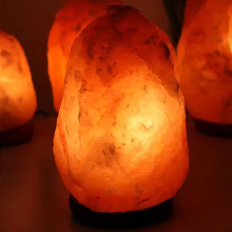 Lámpara de Sal del Himalaya Pro: 7 Colores de Armonía & Descanso 🌈✨